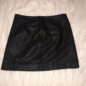 BRAND NEW FAUX SUADE SKIRT